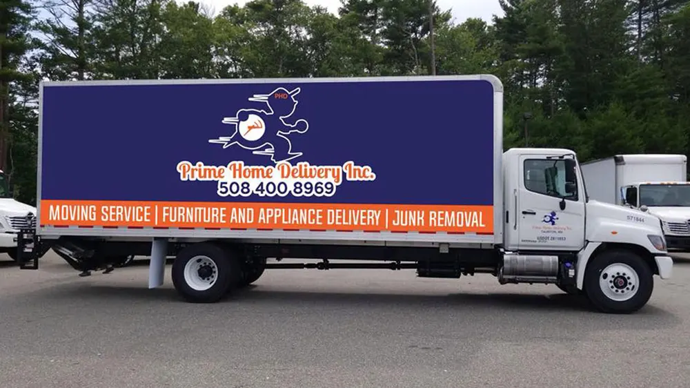Prime Home Delivery box truck